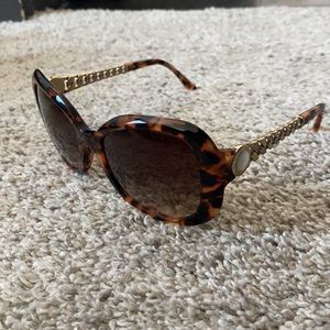 Bvlgari Tortoiseshell Sunglasses